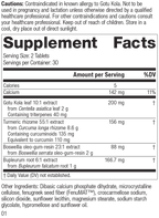NeuroRegenex Nutrients and Ingredients 